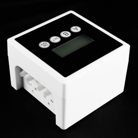 Sarini Automatic Drip Irrigation Kit - Double Pump, Programmable Daily Timer and Display Watering System for 15 Potted Plants - Holiday Watering Solution