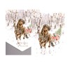 Wrendale Designs Snowy Sleigh Ride Horse Christmas Card Set