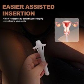 Mojobox Gen2 Conception Aid Cup with Auxiliary Device Soft Silicone Assisted Natural Conception Reusable Conception Cup and Storage Bag