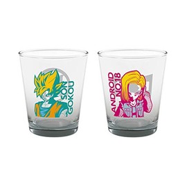 Ichiban Kuji Dragon Ball The ANDROID BATTLE with Dragon Ball Fighters E-Prize, Smoke Glass, 2 Types