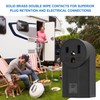 Micmi NEMA 6-50R Receptacle 2-Pole 3-Wire Surface Mount Power Receptacle