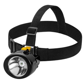 Hunting friends Coon Hunting Lights Waterproof Mining Light Explosion Proof Miners Headlamp Rechargeable Headlight Flashlight for Mining Coal Night Fishing Hunting Camping(Yellow)