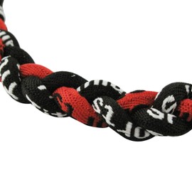 MapofBeauty 18" Fashion Three Braided Rope Sport Style Tornado Necklace-Two Colors