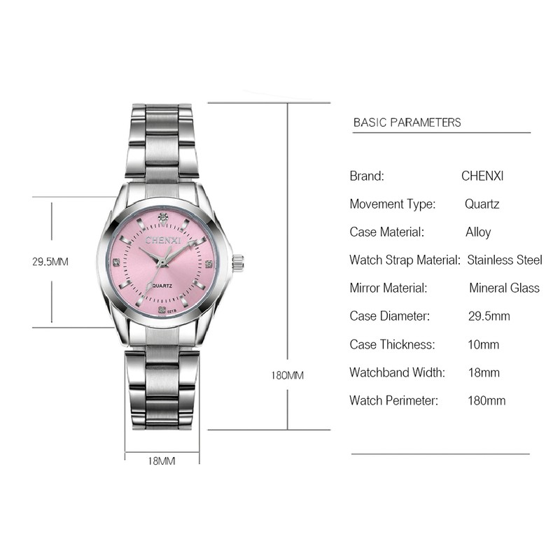 CHENXI Women Classic Quartz Watch Ladies Fashion Wrist Watch with