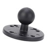 Mounts Circular 1" Ball 1" Aluminum Alloy Ball Mount with