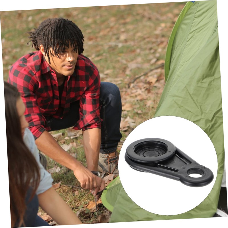 Operitacx 20Pcs Tarp Grabbers Lightweight Tent Clips for Outdoor Camping