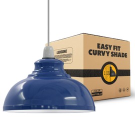 LEDSone Metal Ceiling Lamp Shade 29cm Easy Fit Light Pendant Modern Ceiling Lighting Shade for Bedroom, Hallway, Office Industrial Kitchen Hanging Light Shade Ceiling Pendant