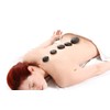 Windfulogo 4Pcs Professional Massage Stones Set Natural Lava Basalt Rock