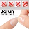 Almond Nail Tips 360PCS Short Nail Tips Nail Extensions Matte