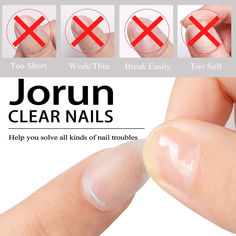 Almond Nail Tips 360PCS Short Nail Tips Nail Extensions Matte