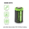 Enegitech Enegitech CR2 Batteries, 3V CR 2 Lithium Battery for