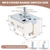 3148954 3148953 3148951 3149400 Range Burner Infinite Control Switch Replacement