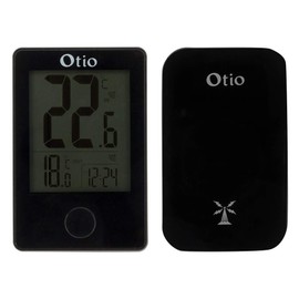 Otio - 936066-Wireless Indoor/Outdoor Thermometer 60 m Black