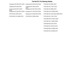 Tusk Front Motorcycle Steel Braided Brake Line Standard Length Blue For KTM 350 XCF-W 2012-2013