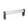 Ganter Normelemente | Tube Handles - GN 333.1-28-200-B-EL | Diameter: