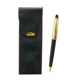 タキザワ Neo D-800 Holi Gold Finish Retro Ballpoint Pen Set Black 3 Pack T23-RBR-800B-3