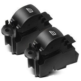A-Premium 2-PCS Power Window Switch Compatible with Land Rover Range Rover Sport 2009-2013, Discovery 2014-2016, LR2 2008-2015, LR4 2010-2016, Front or Rear Side, Replace# LR086039