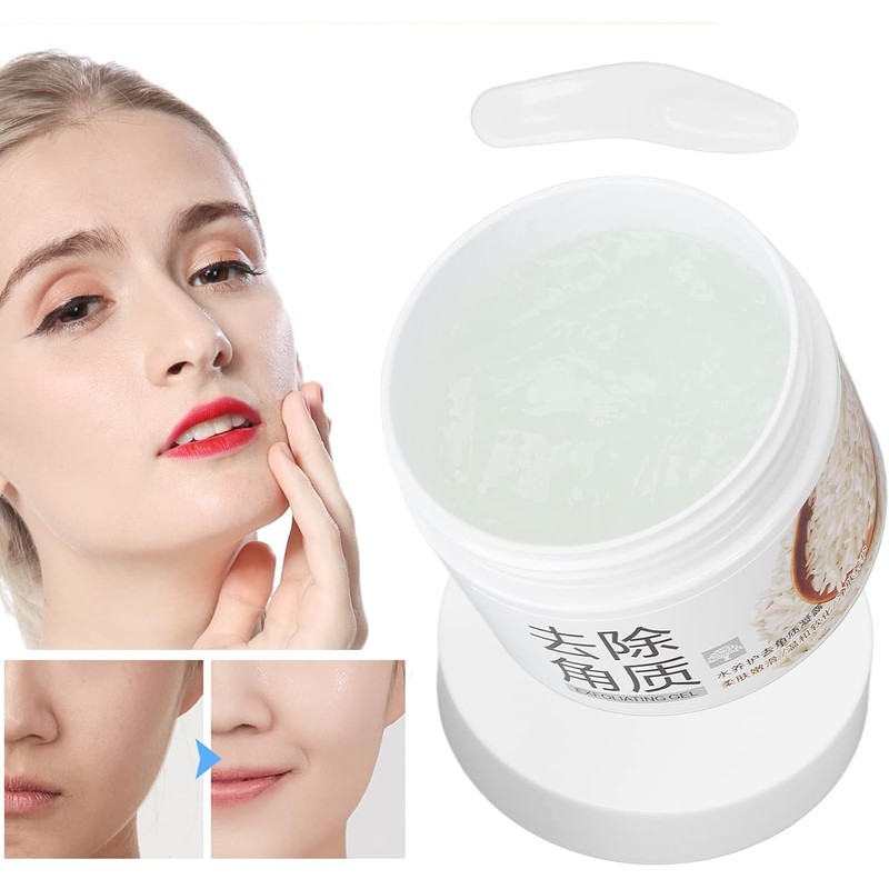 Gel Exfoliante de Arroz para Limpieza Profunda y Hidratación, 4.9,