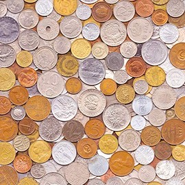 10 Old Coins Made in 70's. Different Collectible Coins from Seventies 1970-1979