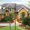 Bird Feeding Station Feeder Pole - Multi Hook 63 inches