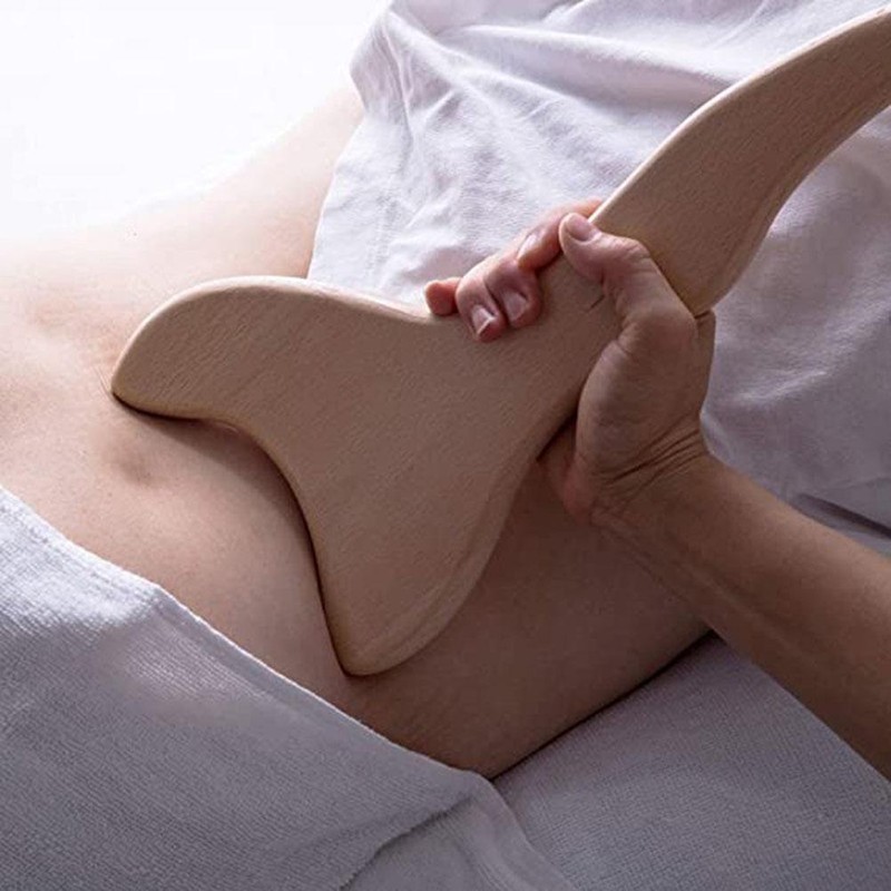 Wood Gua Sha Tools Wooden Massager Anti Cellulite Lymphatic Drainage