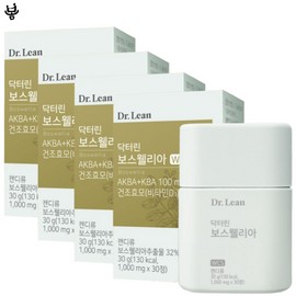 Dr.Lin Bosweria AKBA+KBA 100mg 30 tablets 4 boxes / 닥터린 보스웨리아 AKBA+KBA 100mg 30정 4박스