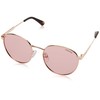 Polaroid Unisex Sunglasses, Gold copper.