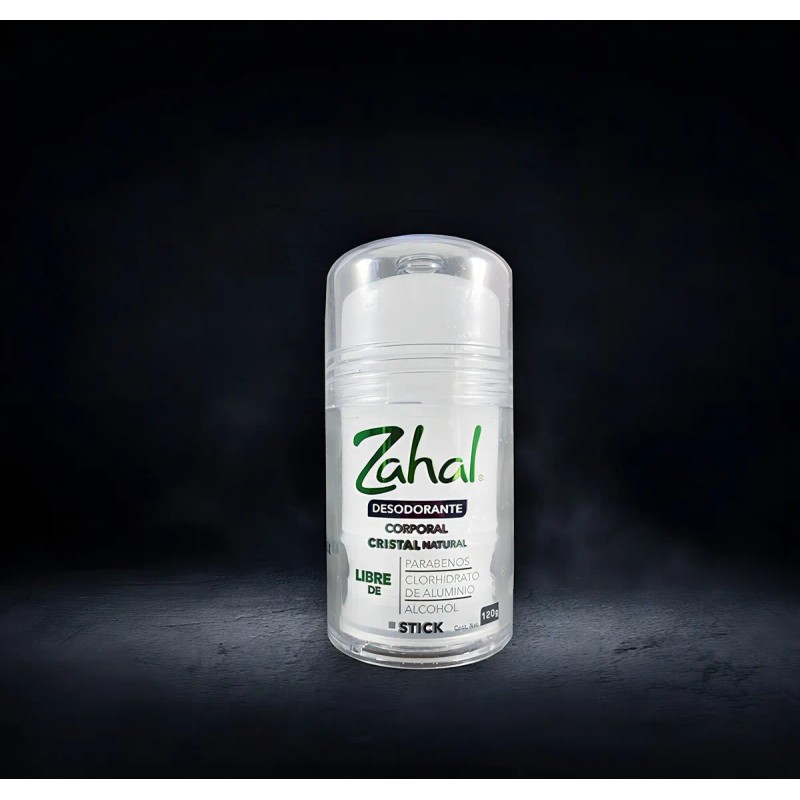 Desodorante Piedra de Alumbre Zahal Natural Stick 120 g Sin