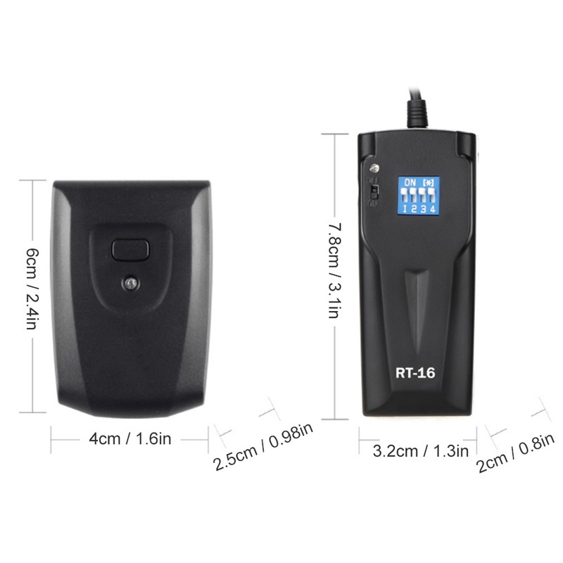 RT-16 16 Channel Flashlight Wireless Trigger for NIKON SLR Camera