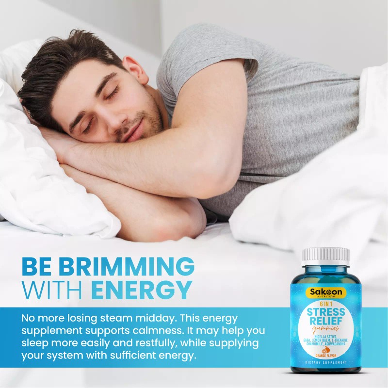 Sakoon Nutrition® 6 in 1 Stress Relief Gummies - 1