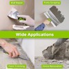 THINKWORK Drywall Tools - 8Pcs Stainless Steel Drywall Knife Set
