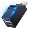 AXFEE Mini USB Hub, USB 3.0 Hub ortable Adapter with
