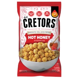 G.H. Cretors Hot Honey Kettle Popcorn, 7 oz (Pack of 6)