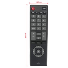 NH312UP NH315UP Replaced Remote fit for Sanyo LED LCD TV FW43D25F FW32D06F