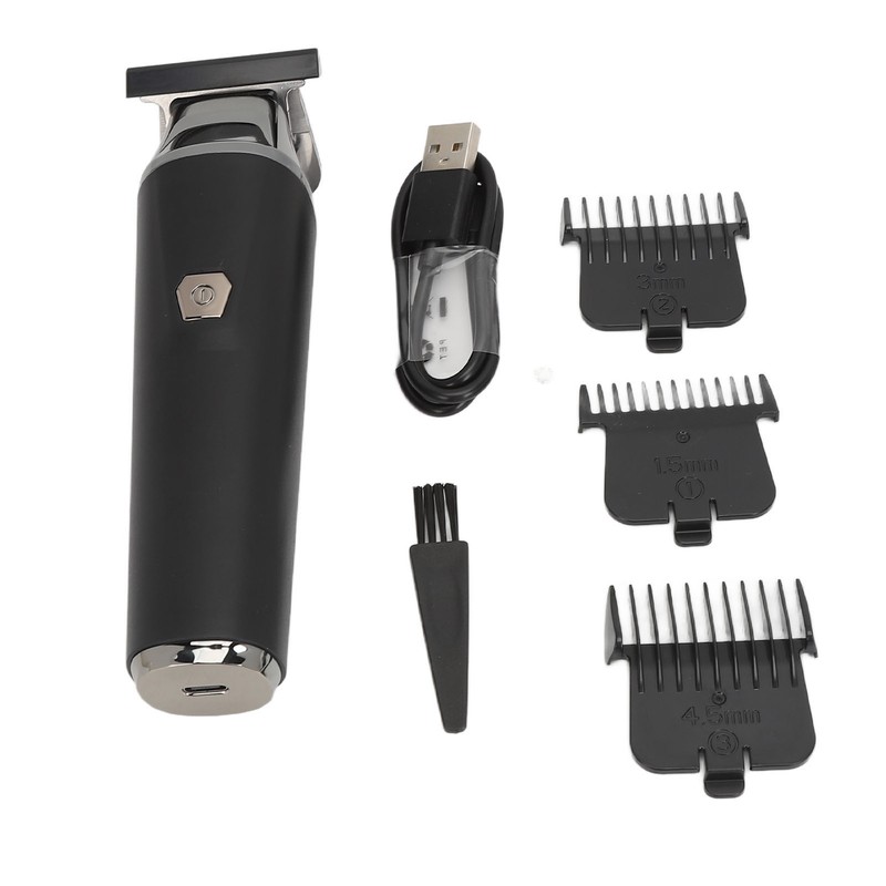 Hair Clipper LCD Display USB Charging Portable Powerful Motor Low