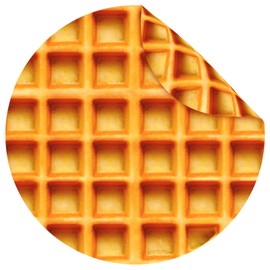 Jorbest Waffles Blanket Adult Kids and Baby Size for Birthday Gifts, Double Sided Food Throw Blanket Funny Gifts for Women Men Teen, 285 GSM Soft Flannel Taco Blanket (Brown, 60 inches)