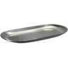 Nagao Tsubamesanjo Oval-Shaped Stainless Steel Tray, 7.0 inches (17.7 cm),