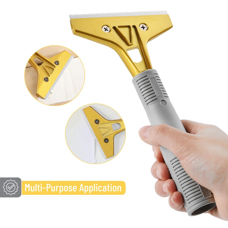 Bates- Razor Blade Scraper Set, 2 Pack, 1.5" & 4"