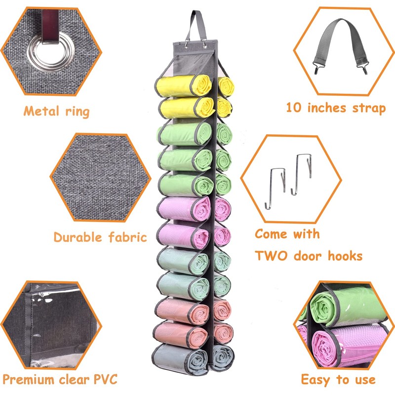 Legging Storage Bag Storage Hanger Can Holds 24 Leggings or