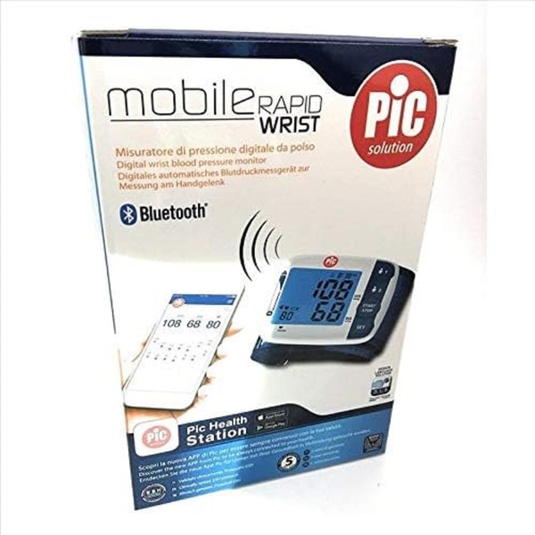 Pic Solution Mobilerapid Wrist Digital Blood Pressure Monitor