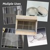 AMZDEPOT 16x40 Inch Wire Mesh Roll, 20 Mesh Stainless Steel