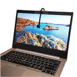 4K USB Center Webcam for PC - Built in Microphone 80° Viewing Angle Eye Webcam, Auto Focus 8MP Middle Screen Webcam