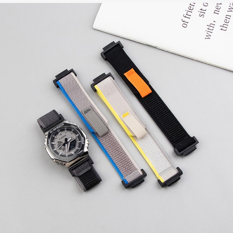 [SQHYWJ] Casio G-Shock Series Replacement Watch Strap, Nylon Material Loop