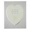 Sixtrees Romeo Heart Shaped silver plated photo frame for a