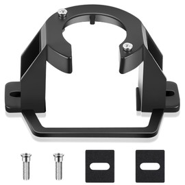 Zonon 1 Pcs Ceiling Fan Mounting Bracket Ceiling Fan Mounting Kits Ceiling Fan Parts for Cathedral Canopy Living Room, Black (Without Wire)