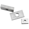 6Pcs M8 Rectangular Nut Stainless Steel Square Nut Fastener for
