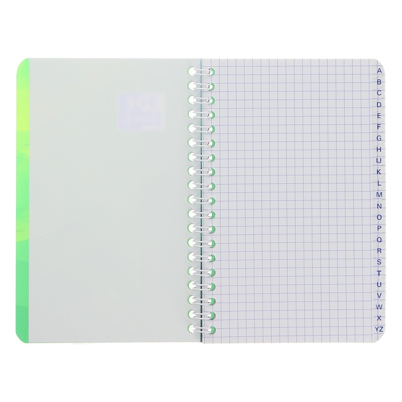 Oxford Spiral Index Polypropylene Cover 11 x 17 cm 100