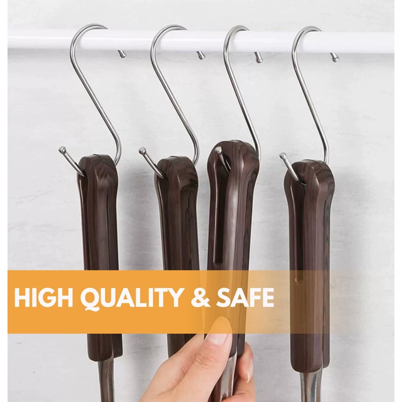 20 Pack 3.5" Hooks,H HOME-MART S Shaped Hanging Hooks Heavy