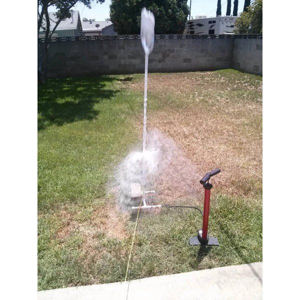 PVC Creations Water and Soda Bottle Rocket Launcher Prefab. Kit.