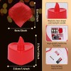 Cridoz - Pétalos de Rosa Roja Artificial 2000 Piezas con
